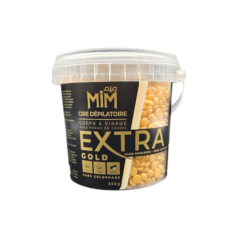 MIM EXTRA CIRE GRAINS GOLD 350G *POT*