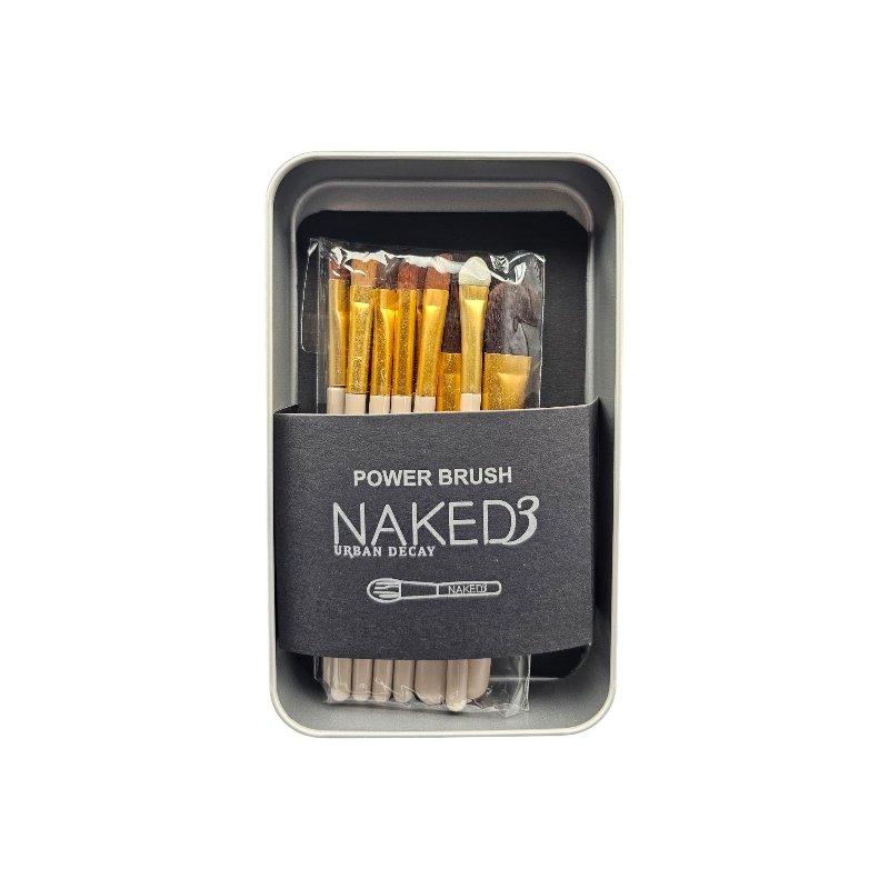 NAKED 3 KIT PINCEAUX METAL