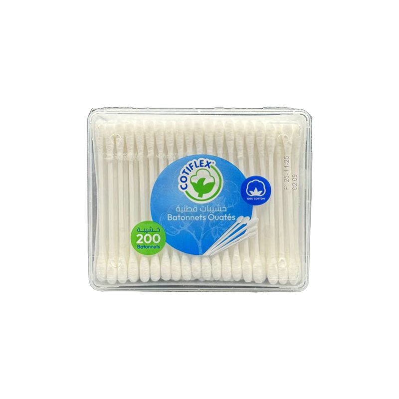 COTIFLEX COTON TIGES 200PCS