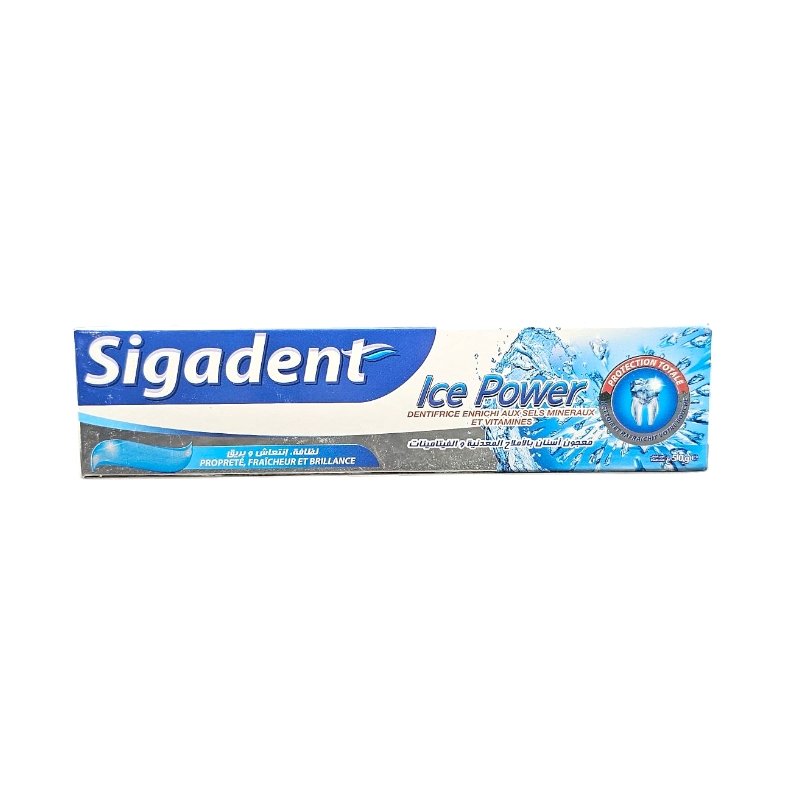 SIGADENT DENTIFRICE ICE POWER 50G