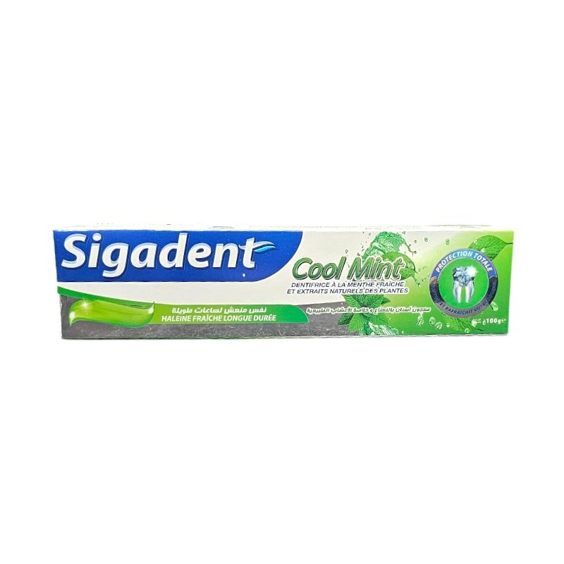 SIGADENT DENTIFRICE COOL MINT 100G