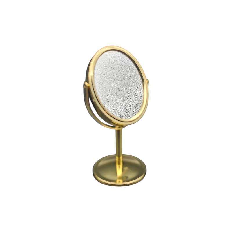 MIRROIR OVAL DORE PM