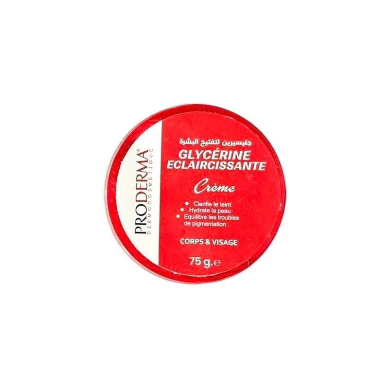 PRODERMA CREME GLYCERINE POT 75G