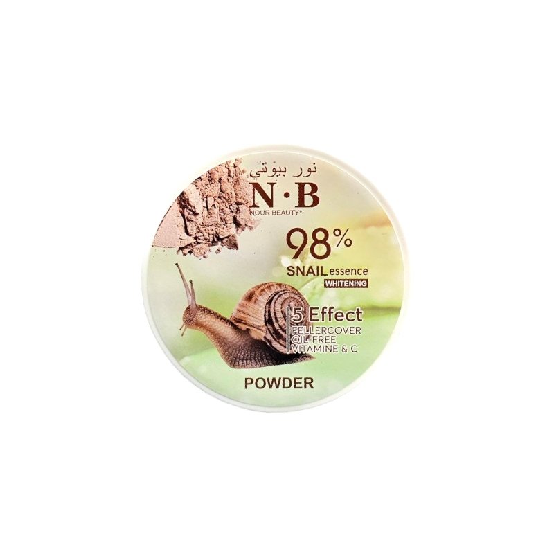 NOUR BEAUTY SNAIL COMPACT POWDER N-012-002B