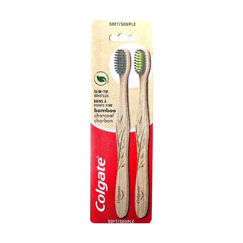 COLGATE BAD BAMBOO CHARBON SOFT 2PCS