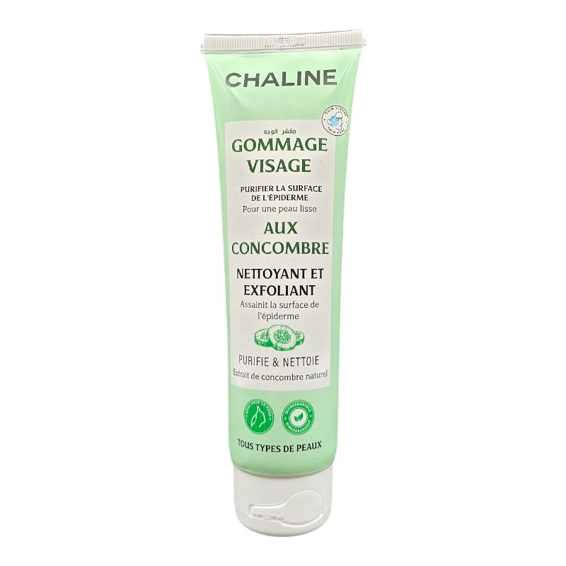 CHALINE GOMMAGE VISAGE CONCOMBRE 140ML