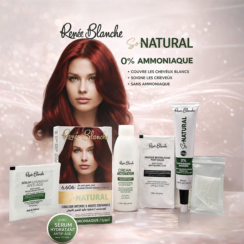 RENEE BLANCHE SO NATURAL TEINTURE N*6.606
