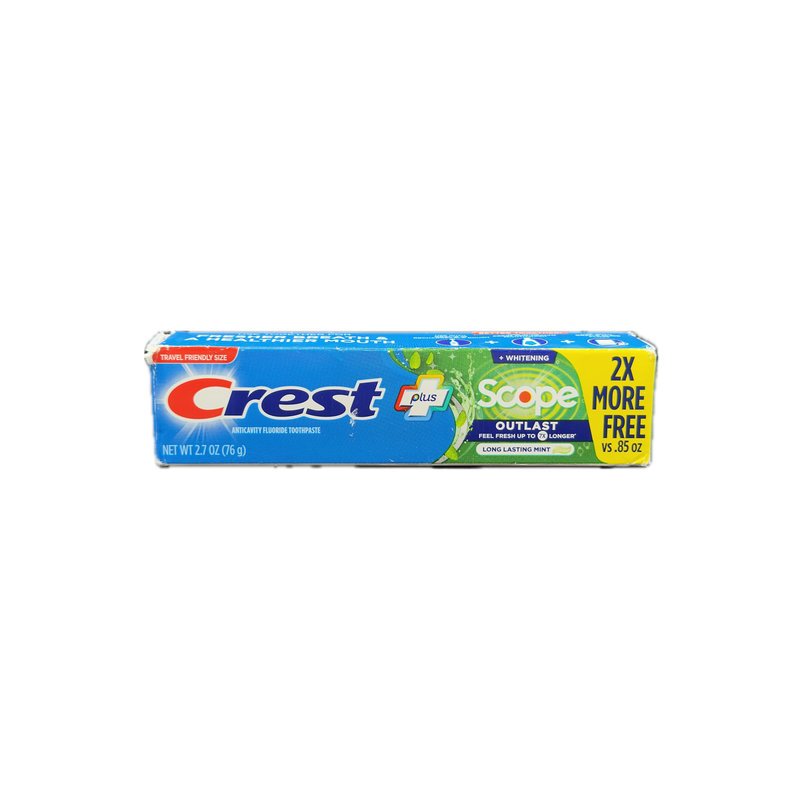 CREST DENTIFRICE PLUS SCOPE MINT 76G