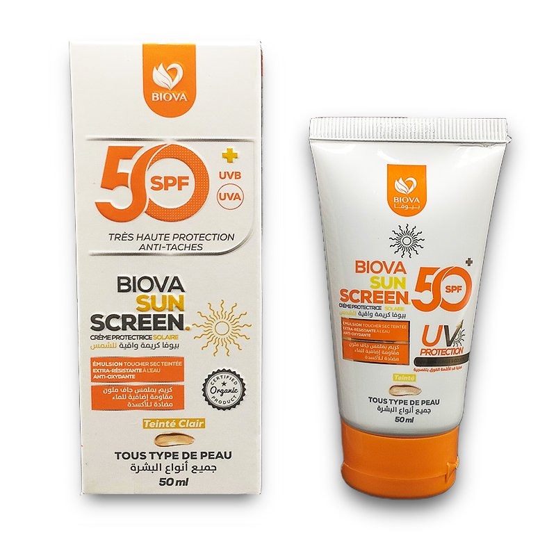 BIOVA ECRANT TEINTE 50ML