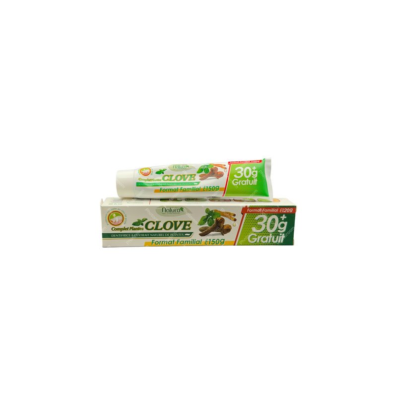 NATURA DENTIFRICE CLOVE / MISWAK ALOE 150G