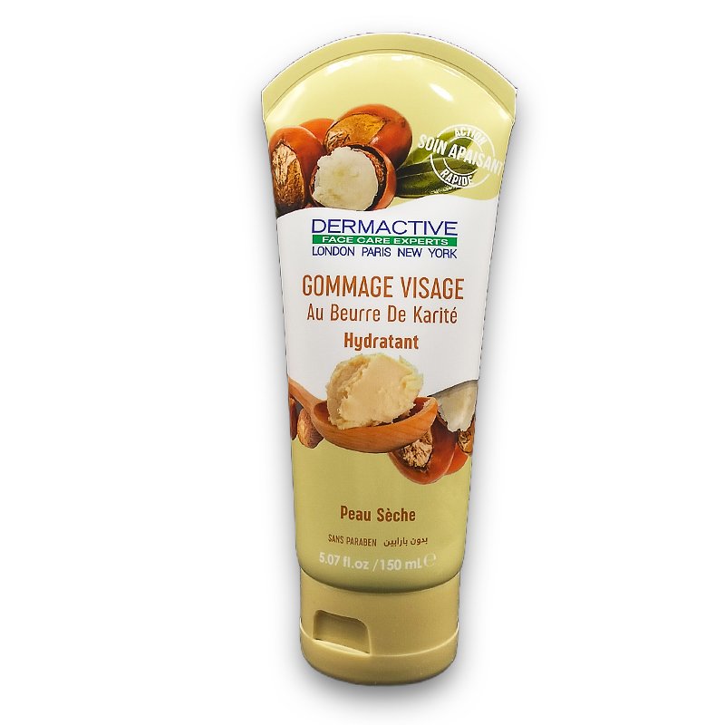 DERMACTIVE GOMMAGE VISAGE BEURRE KARITE 150ML