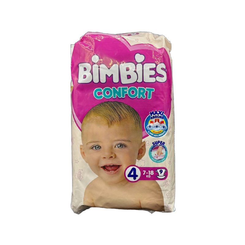 BIMBIES COUCHE CONFORT PP4/9