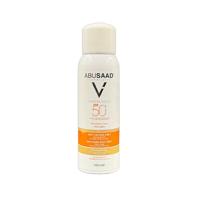 ABUSAAD SPRAY SOLAIRE V ANTI TACHES 3EN1 180ML