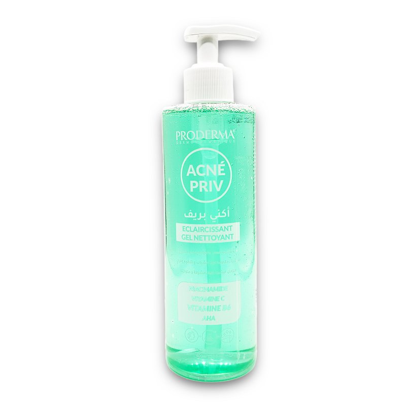 ACNE PRIV GEL NETTOYANT ECLAIRCISSANT 400ML *VERT*