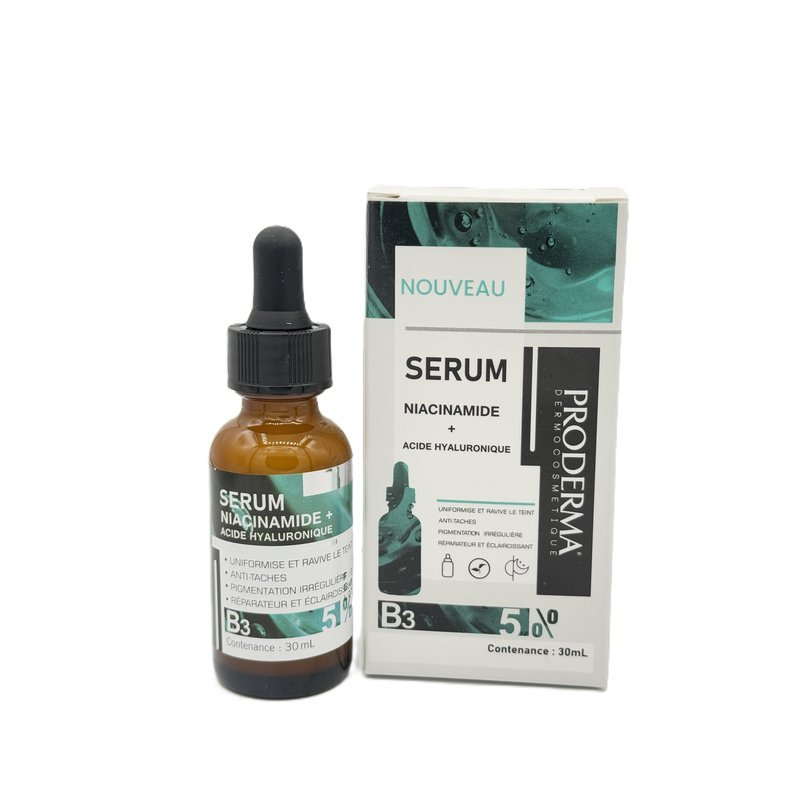 PRODERMA SERUM NIACINAMIDE + ACIDE HYALUONIQUE 30ML