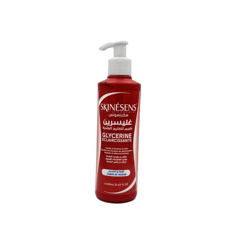 SKINESENS CREME GLYCERINE ECLAIRCISSANTE 250ML