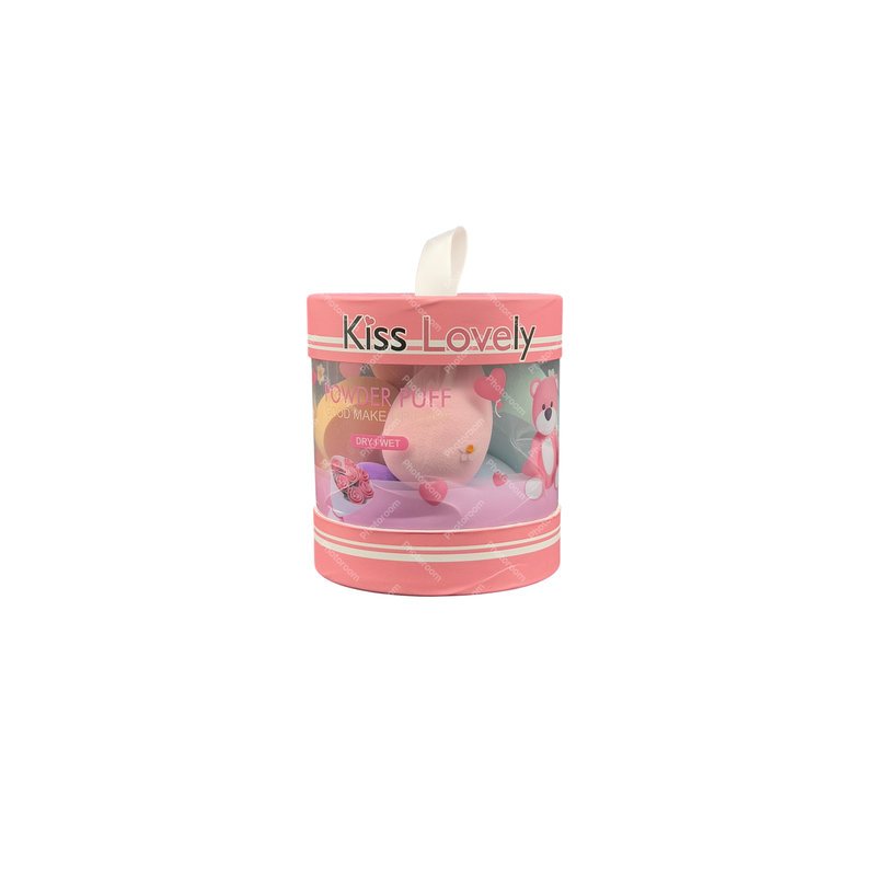KISS LOVELY BEAUTY POWDER PUFF KIT FP-3334 / 2900-12
