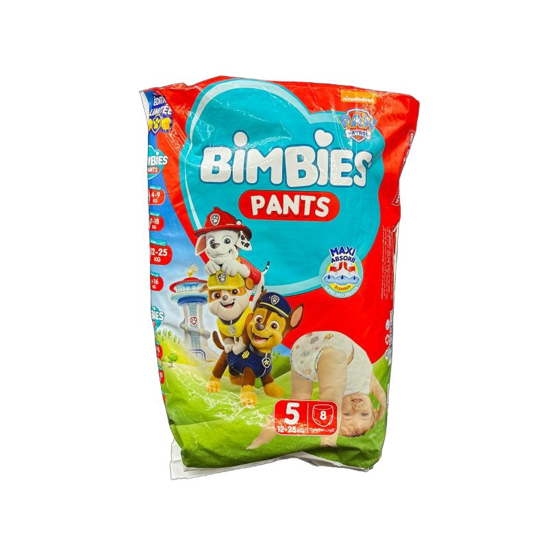 BIMBIES COUCHE PANTS PAW PP5