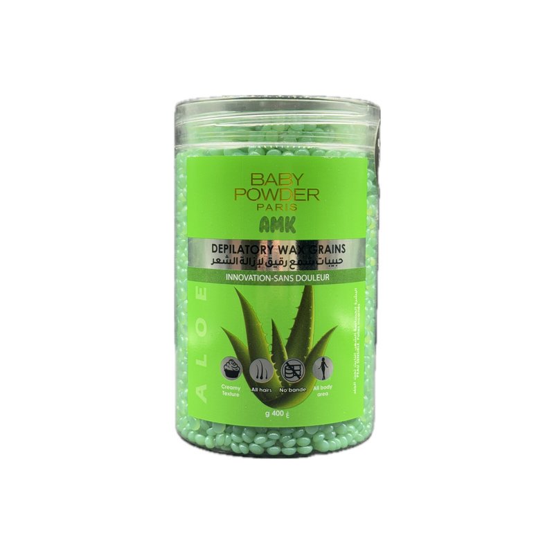 BABY POWDER CIRE GRAIN ALOE 400G