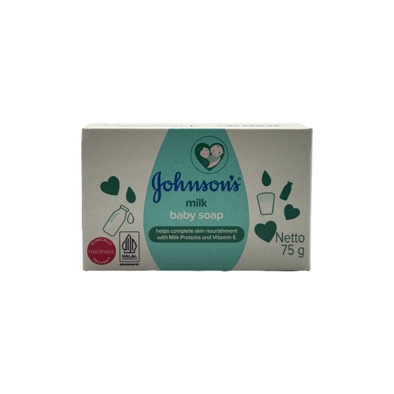 JOHNSONS MILK BABY SOAP 75G