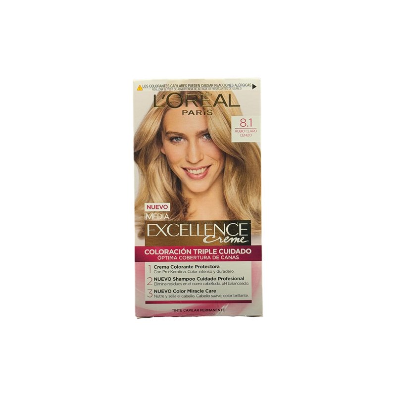 LOREAL EXCELLENCE TEINTURE N*8.1 *MEXIQUE*