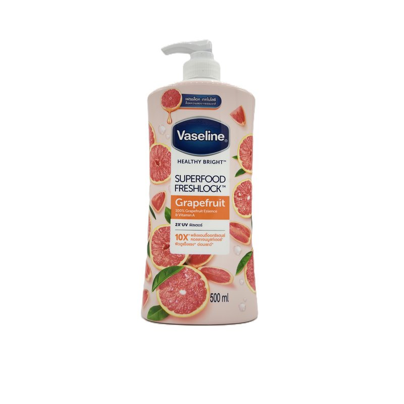 VASELINE LAIT SUPERFOOD GRAPEFRUIT 500ML *VAPO*