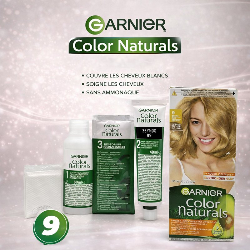 GARNIER COLOR NATURELS TEINTURE N 9 **