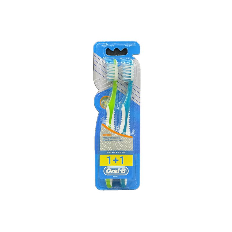 ORAL-B BAD ANTIBAC 1+1 *MEDIUM*
