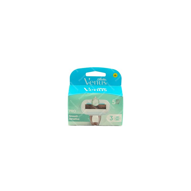 GILLETTE VENUS SMOOTH SENSITIVE 5L 3PCS