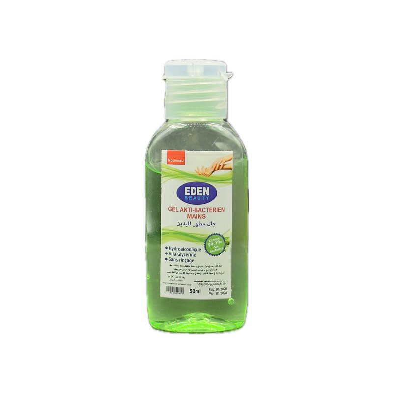 EDEN GEL ANTI BACTERIEN MAINS 50ML
