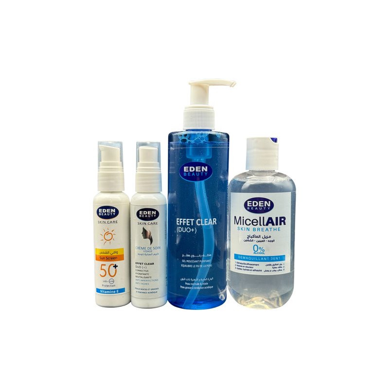 EDEN PACK PEAUX MIXTES ET GRASSES 4PCS