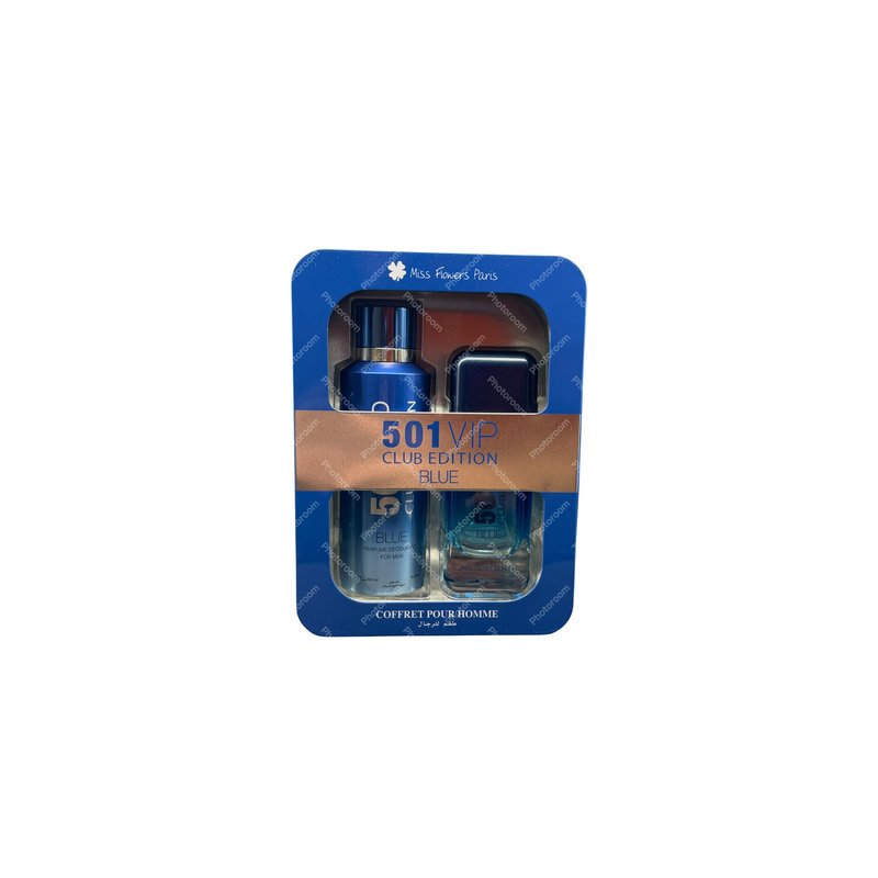 501 VIP CLUB EDITION BLUE COFFRET 2PCS