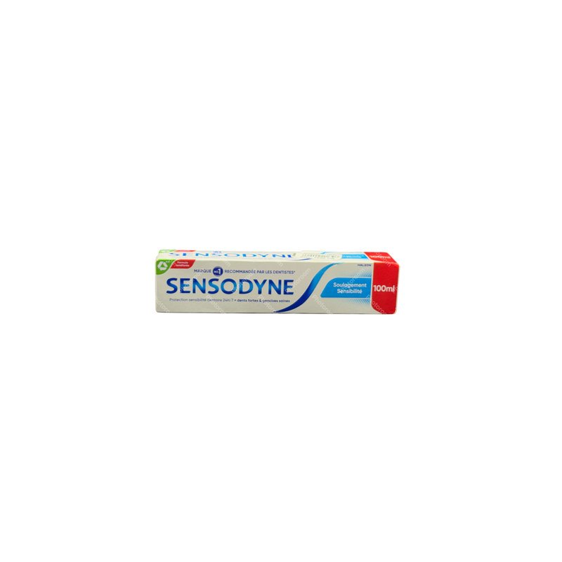 SENSODYNE DENTIFRICE SOULAGEMENT SENSIBILITE 100ML
