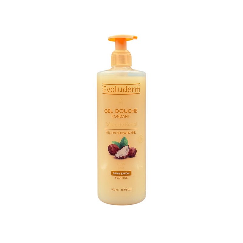 EVOLUDERM GELD DELICE DE KARITE 500ML