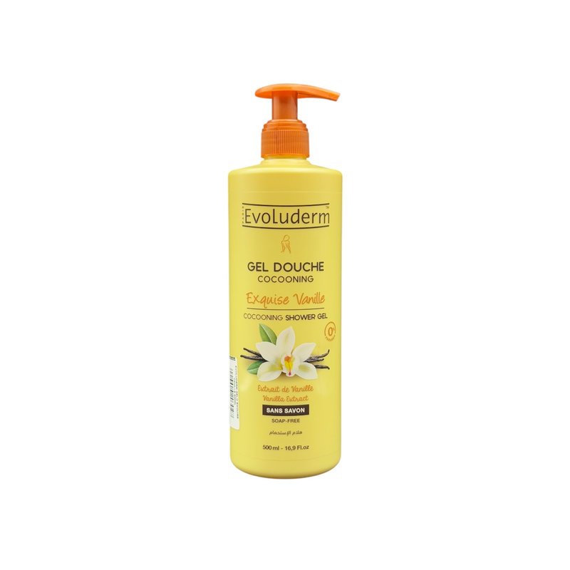 EVOLUDERM GELD EXQUISE VANILLE 500ML