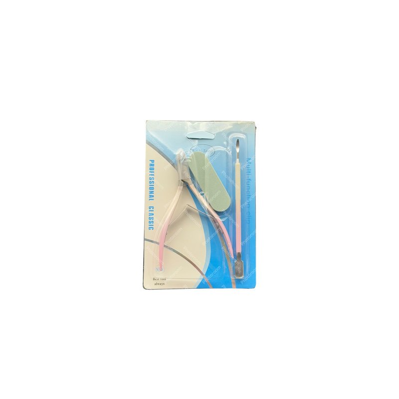 JIAYIFANG KIT MANICURE PROFFESSIONAL CLASSIC 3 PCS 8089-6