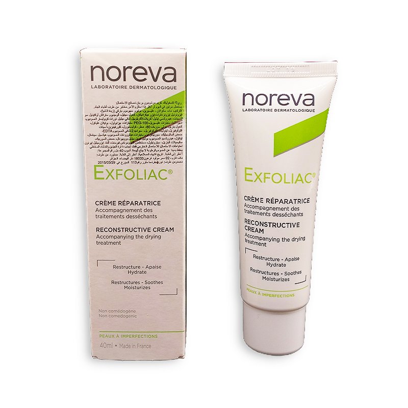 NOREVA EXFOLIAC CREME REPARATRICE 40ML