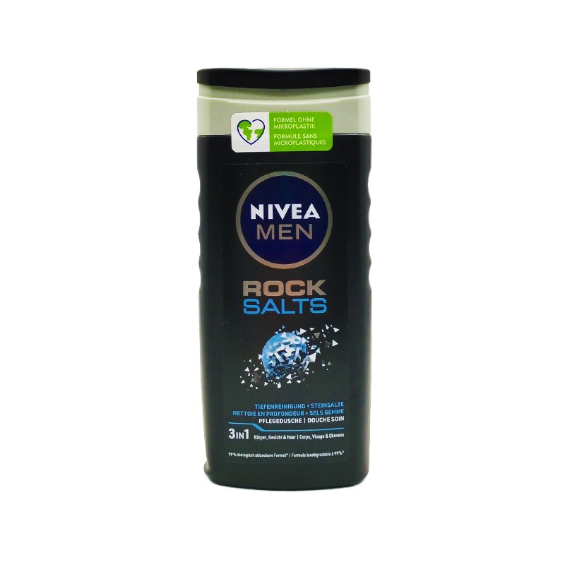 NIVEA MEN GELD ROCK SALTS 3EN1 250ML