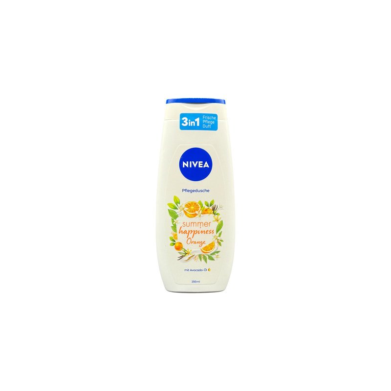 NIVEA GELD SUMMER HAPPINESS ORANGE 250ML