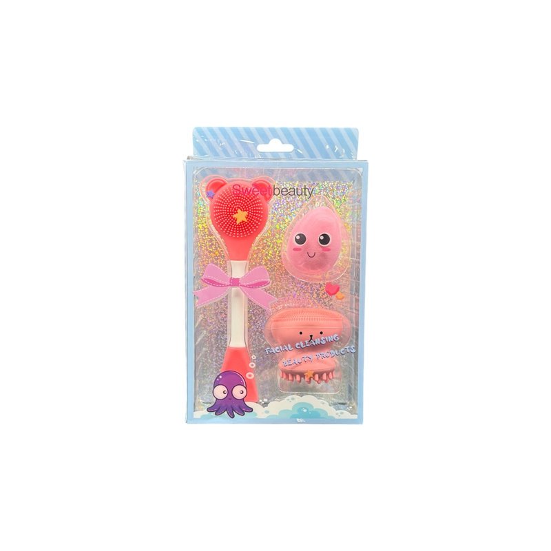 SWEET BEAUTY FACIAL CLEANSING SET 3PCS