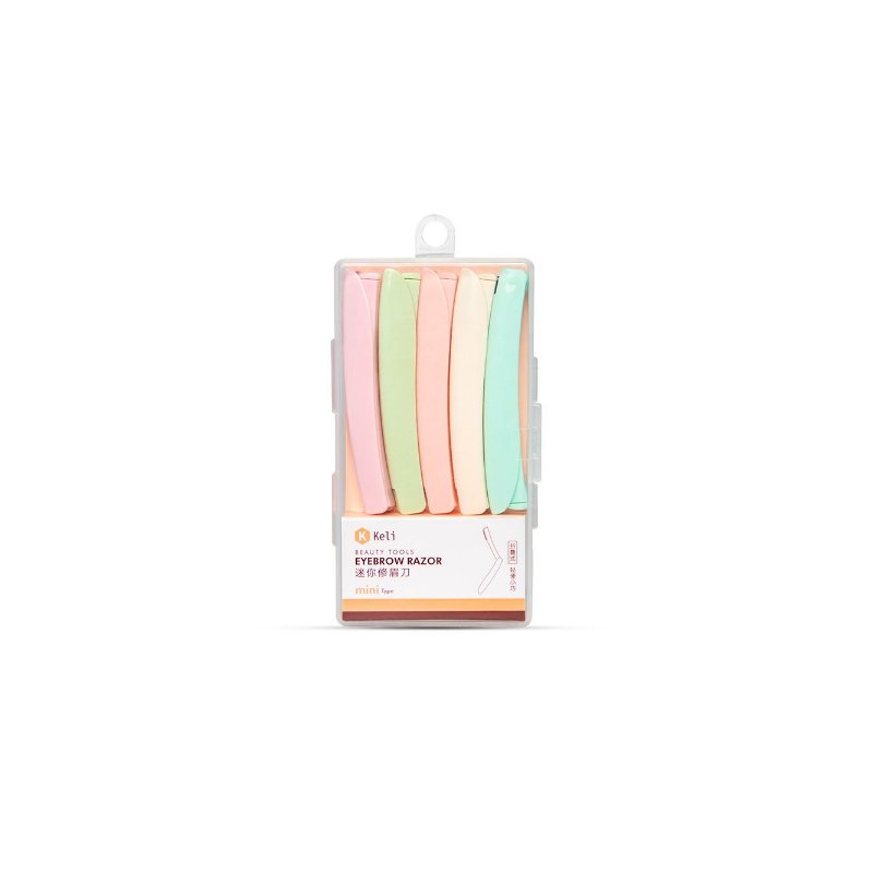 KELI EYEBROW RAZOR 5PCS 8329-12
