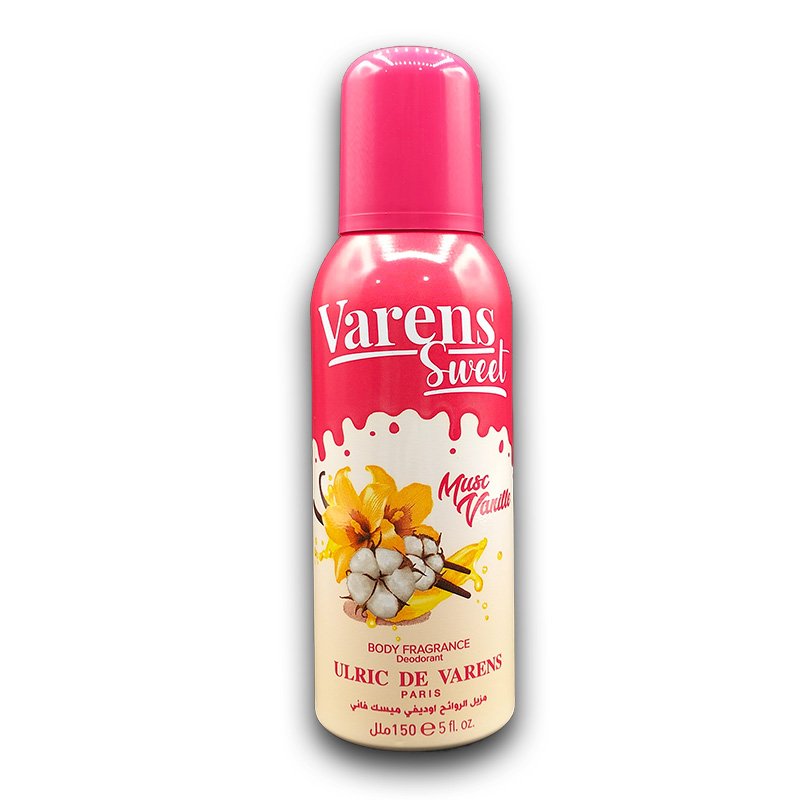 UDV VARENS SWEET DEO MUSK VANILLE 150ML