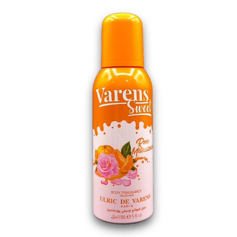 UDV VARENS SWEET DEO ROSE MANDARINE 150ML