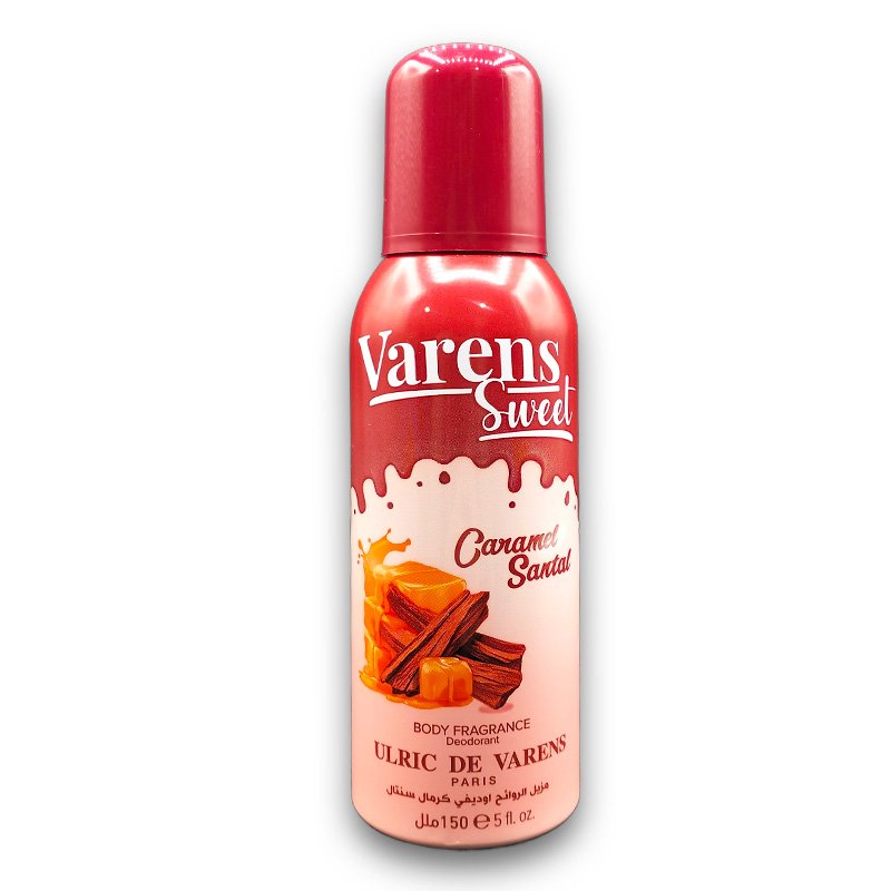 UDV VARENS SWEET DEO CARAMEL SANTAL 150ML