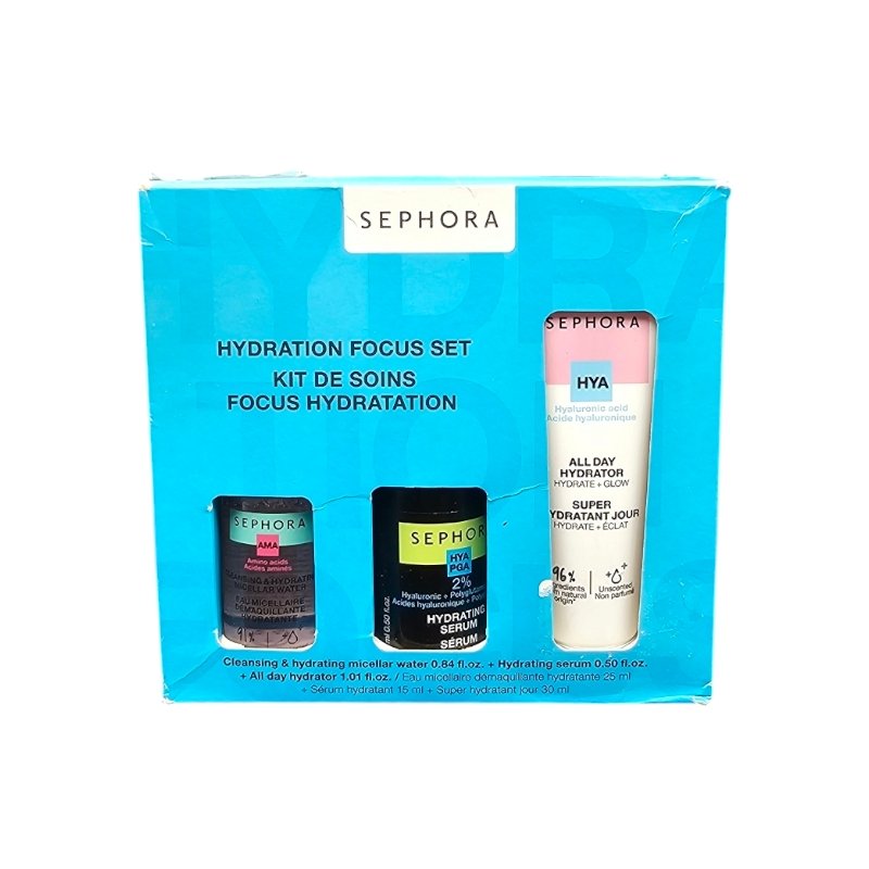SEPHORA COFFRET FOCUS SET DE SOINS 3PCS