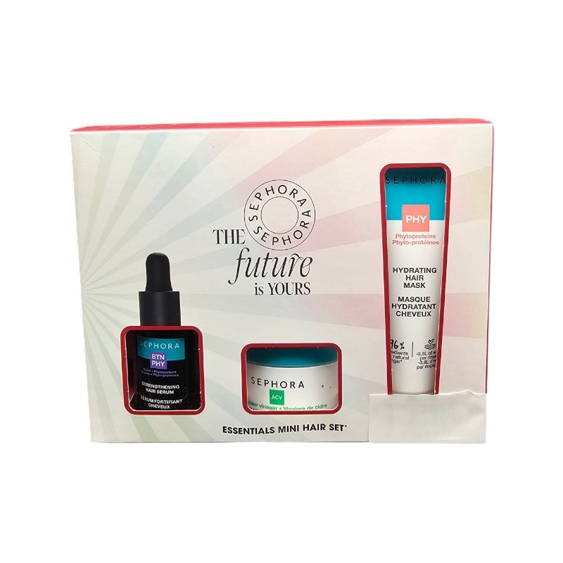 SEPHORA COFFRET  THE FUTURE IS YOURS HAIR  3 PCS