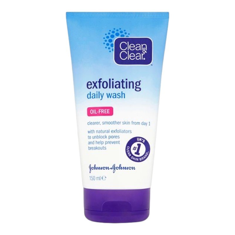 CLEAN & CLEAR EXFOLIATING DAILY WASH 150ML