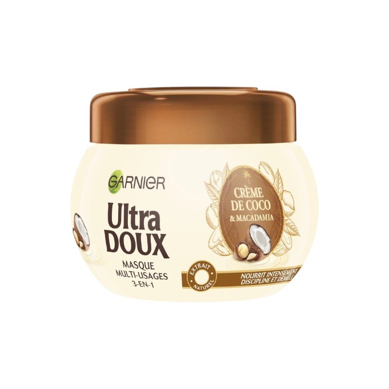 GARNIER ULTRA DOUX MASQUE CREM DE COCO 300ML