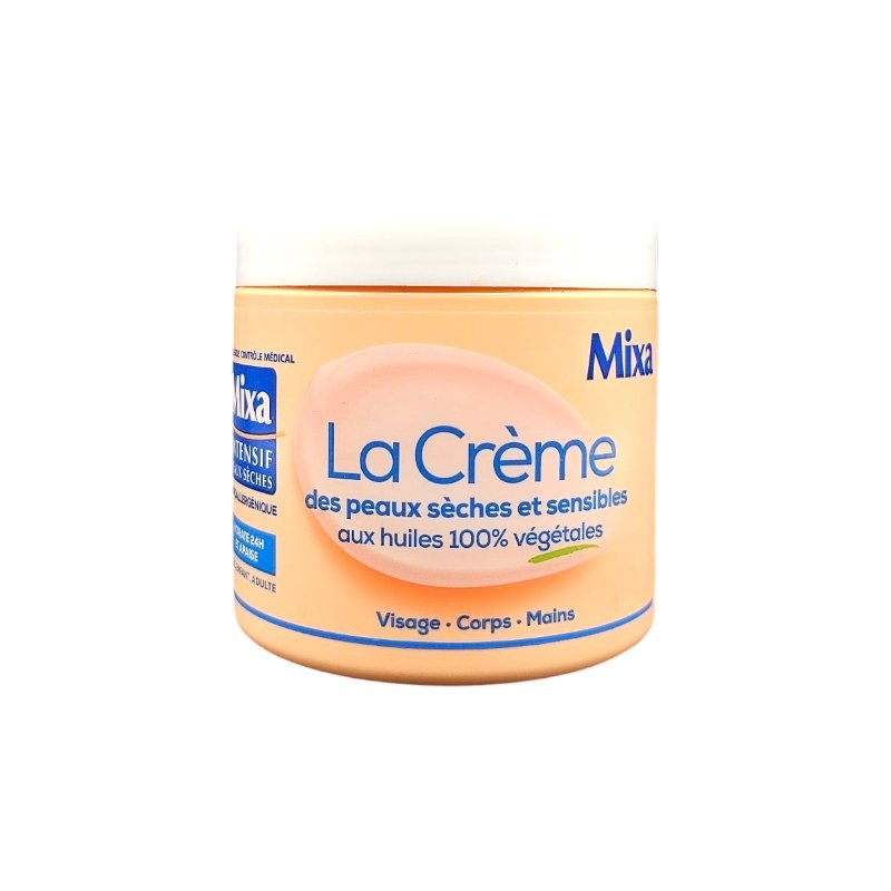 MIXA LA CREME P. SENSIBLE 100% VEGETALES 400ML