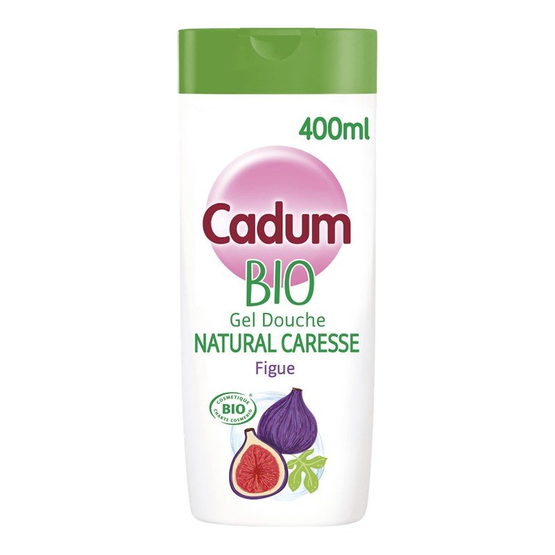 CADUM BIO GEL D FIGUE 400 ML *VERT-VIOLET*